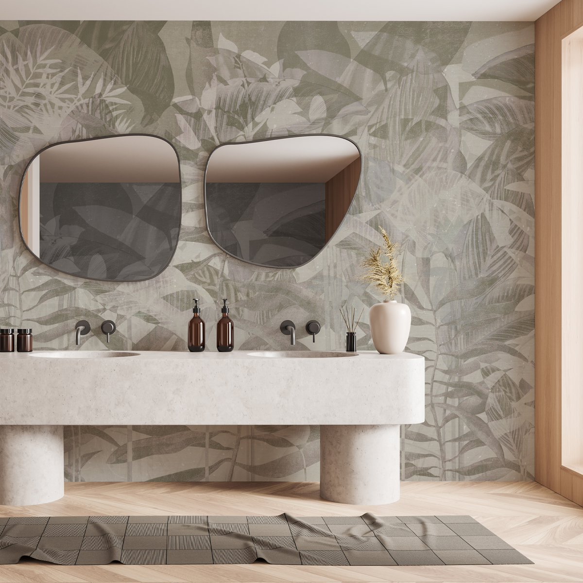 Tapet fern dance beige, dream prints 